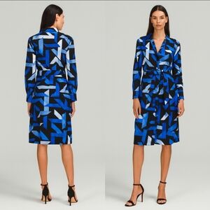 KARL LAGERFELDT robe- dress with belt.  NWT. Size S